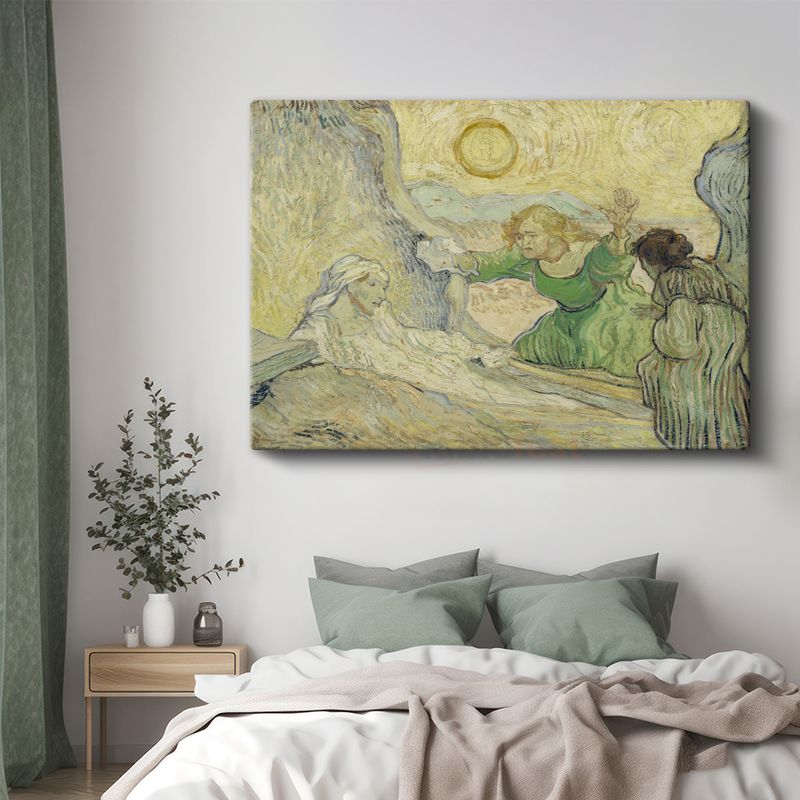 Vincent van Gogh - Lazarus'un Dirilişi Kanvas Tablo