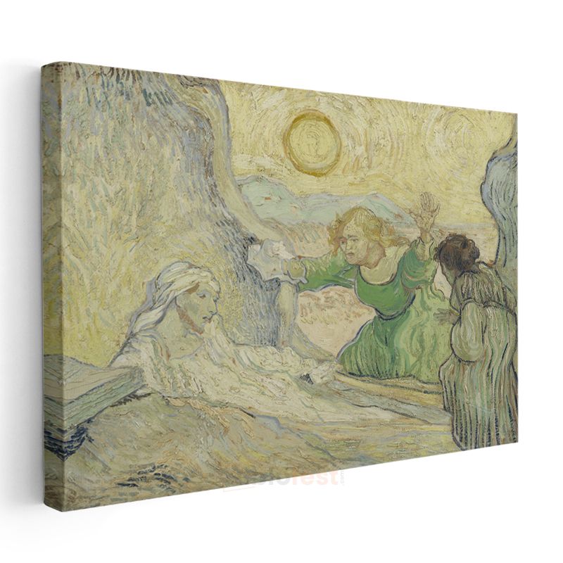 Vincent van Gogh - Lazarus'un Dirilişi Kanvas Tablo