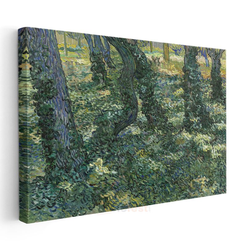 Vincent van Gogh - Ağaç Altı Kanvas Tablo