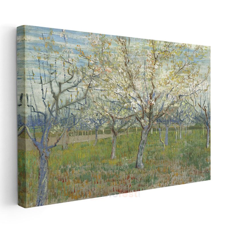 Vincent van Gogh - Çiçek Açan Meyve Bahçesi Kanvas Tablo