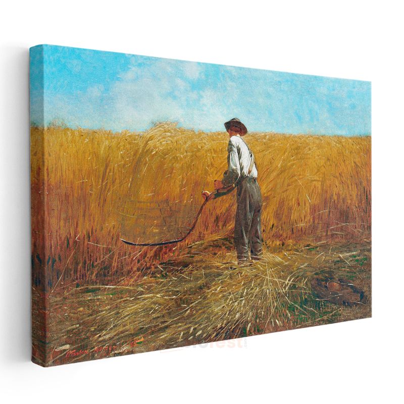 Winslow Homer - Hasat Kanvas Tablo