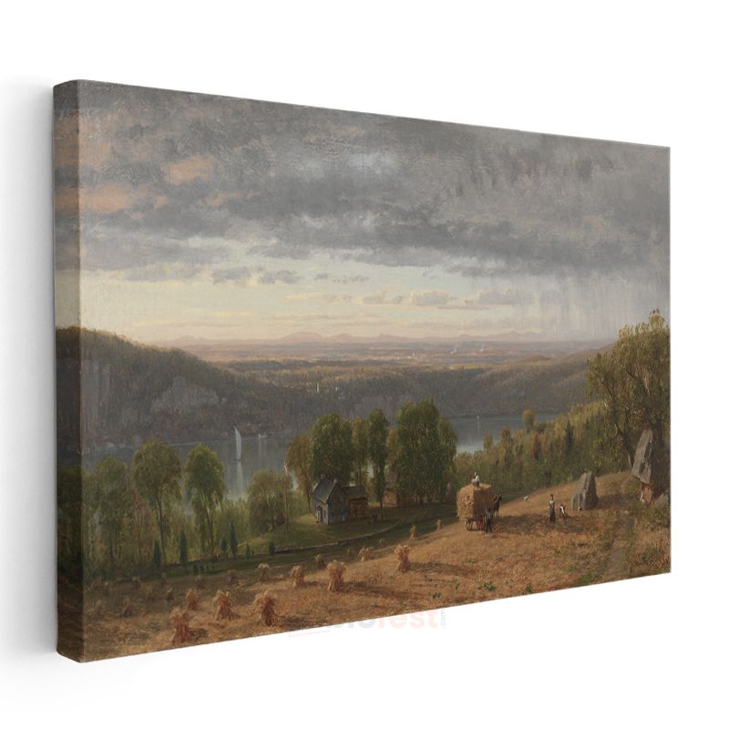 Jasper Francis Cropsey - Sonbahar Vadisi Kanvas Tablo
