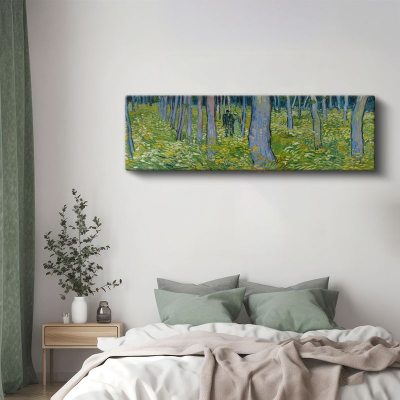 Vincent van Gogh - Orman Altı Kanvas Tablo
