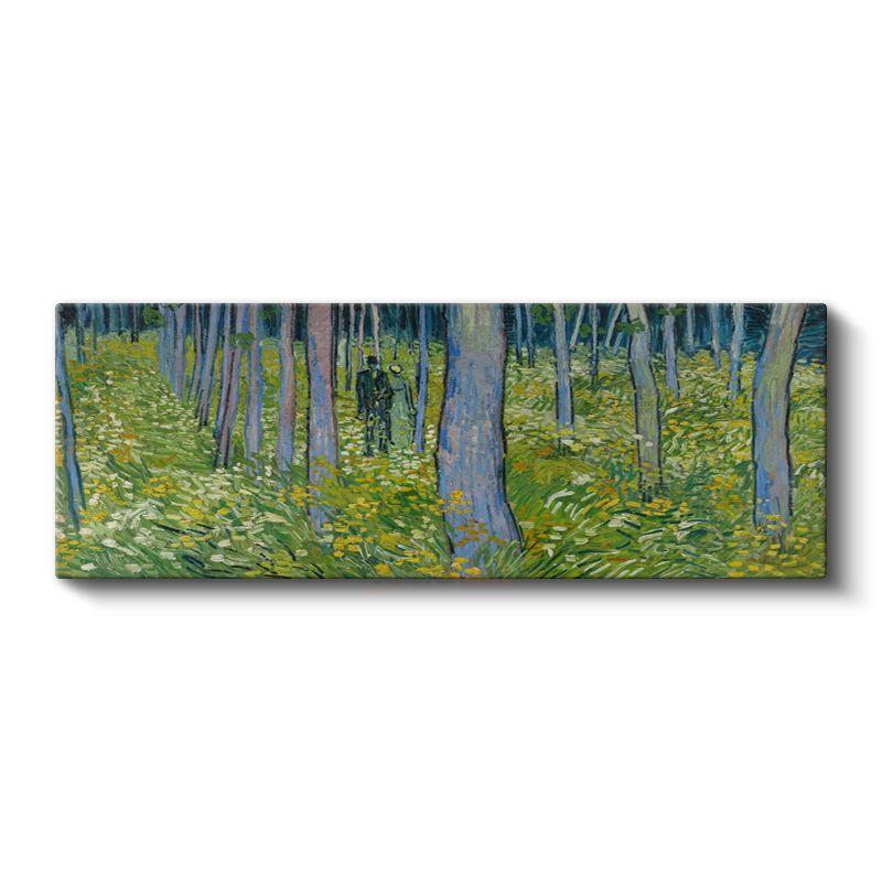 Vincent van Gogh - Orman Altı Kanvas Tablo