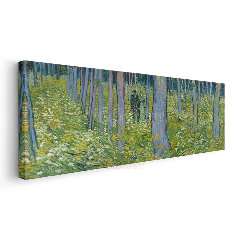Vincent van Gogh - Orman Altı Kanvas Tablo