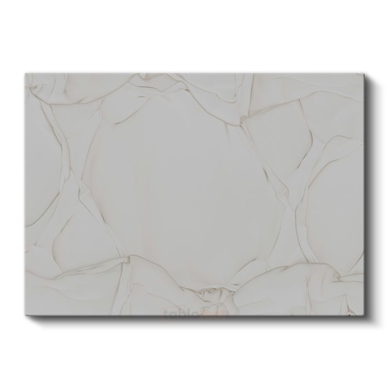 Minimalist Çizgiler - İnce Çatlak Desenleri Soyut Kanvas Tablo
