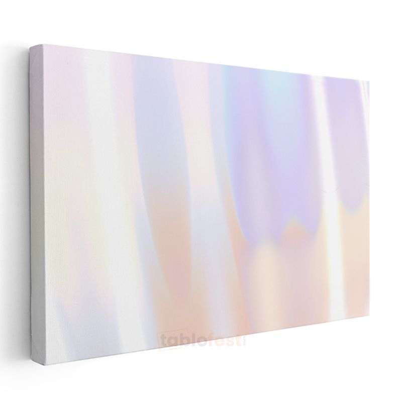 Pastel Rüya - Yumuşak Renk Geçişli Minimalist Kanvas Tablo