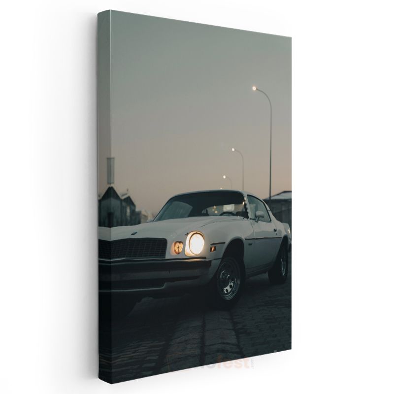 Chevrolet Camaro - Klasik Amerikan Muscle Car Efsanesi Kanvas Tablo