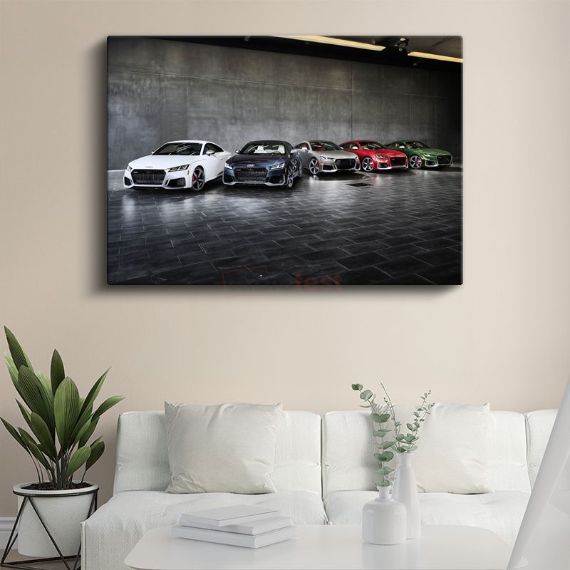 Audi TT Koleksiyonu - Alman Spor Otomobil Serisi Kanvas Tablo