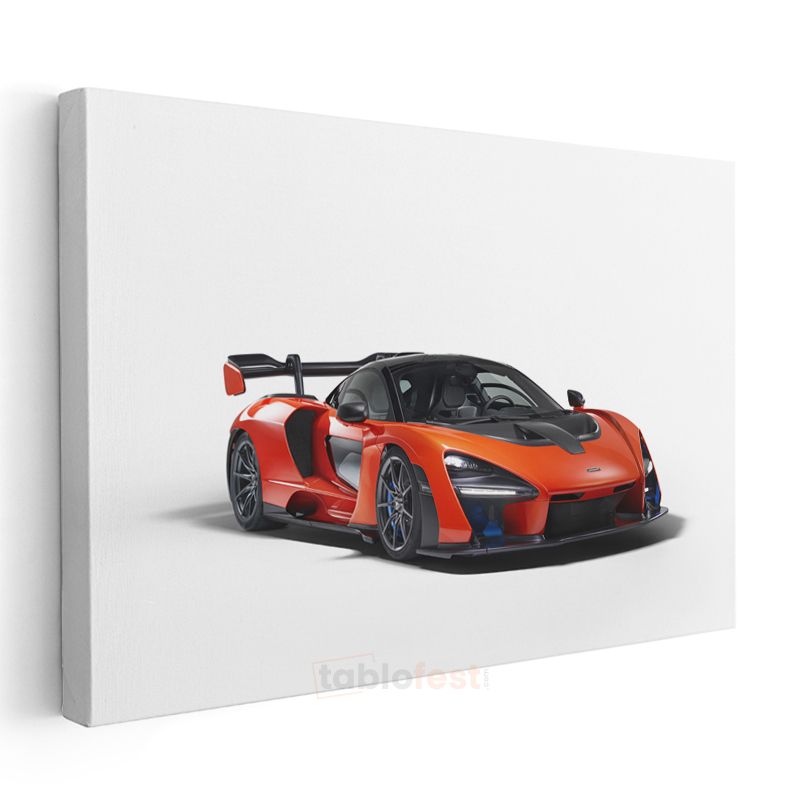 McLaren Senna - Yarış Teknolojili Süper Otomobil Kanvas Tablo