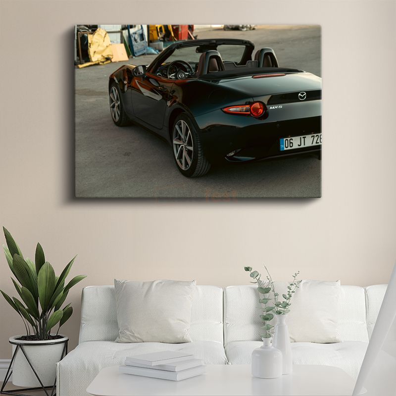 Mazda MX-5 - Roadster Cabrio Kanvas Tablo