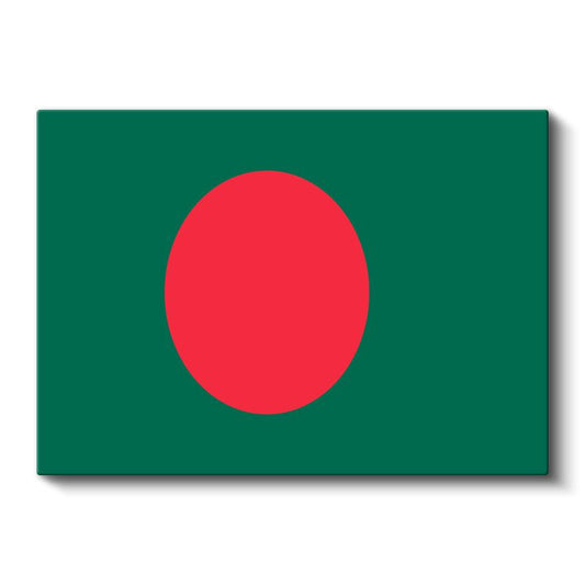 Bangladeş Bayrağı - Kanvas Tablo