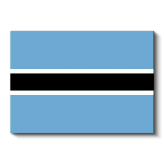 Belize Bayrağı - Kanvas Tablo