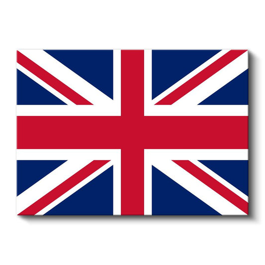 Birleşik Krallık Bayrağı - Kanvas Tablo