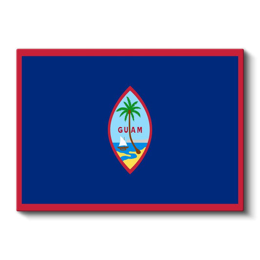 Guam Bayrağı - Kanvas Tablo