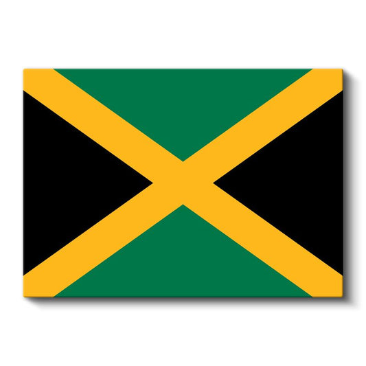 Jamaika Bayrağı - Kanvas Tablo
