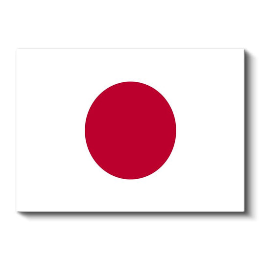 Japonya Bayrağı - Kanvas Tablo