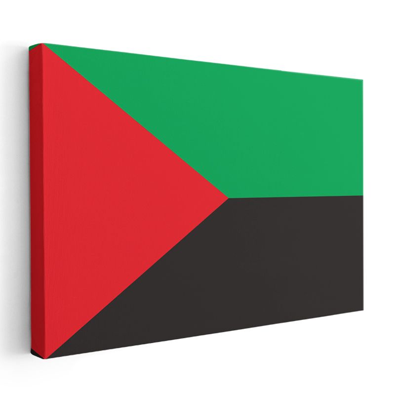 Moritanya Bayrağı - Kanvas Tablo