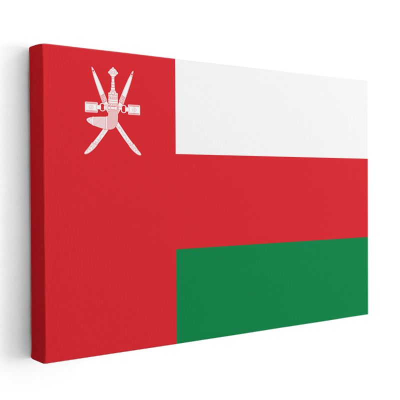 Umman Bayrağı - Kanvas Tablo
