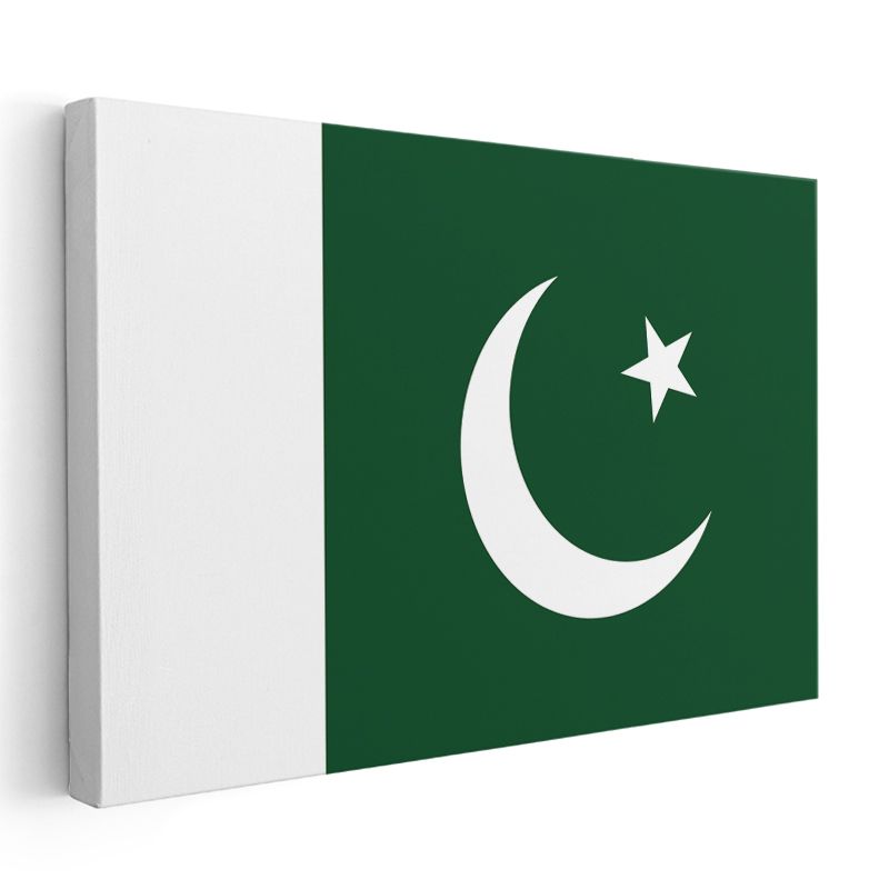 Pakistan Bayrağı - Kanvas Tablo