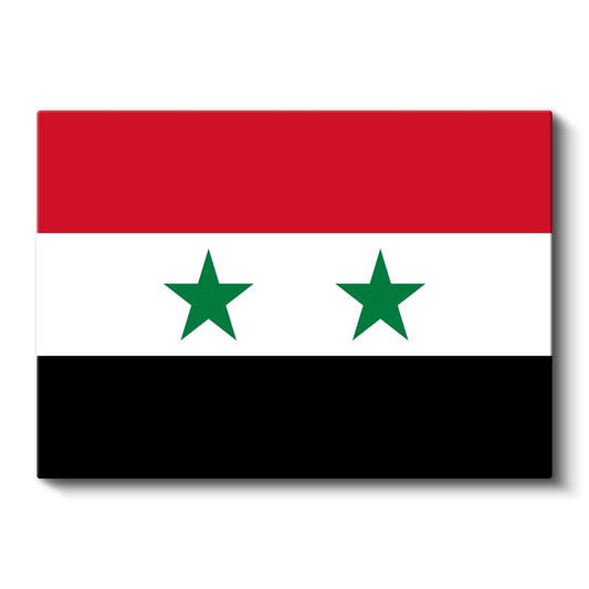 Esvatini Bayrağı - Kanvas Tablo