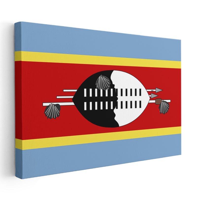 Turks ve Caicos Adaları Bayrağı - Kanvas Tablo