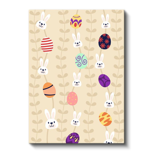 Gülümseyen Zürafa - Tatlı Bakışlar Kanvas Tablo