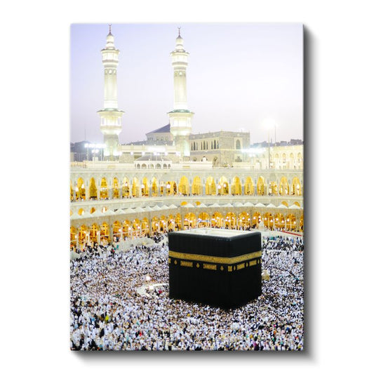 Kabe-i Şerif - İslam'ın Kutsal Mabedi Kanvas Tablo