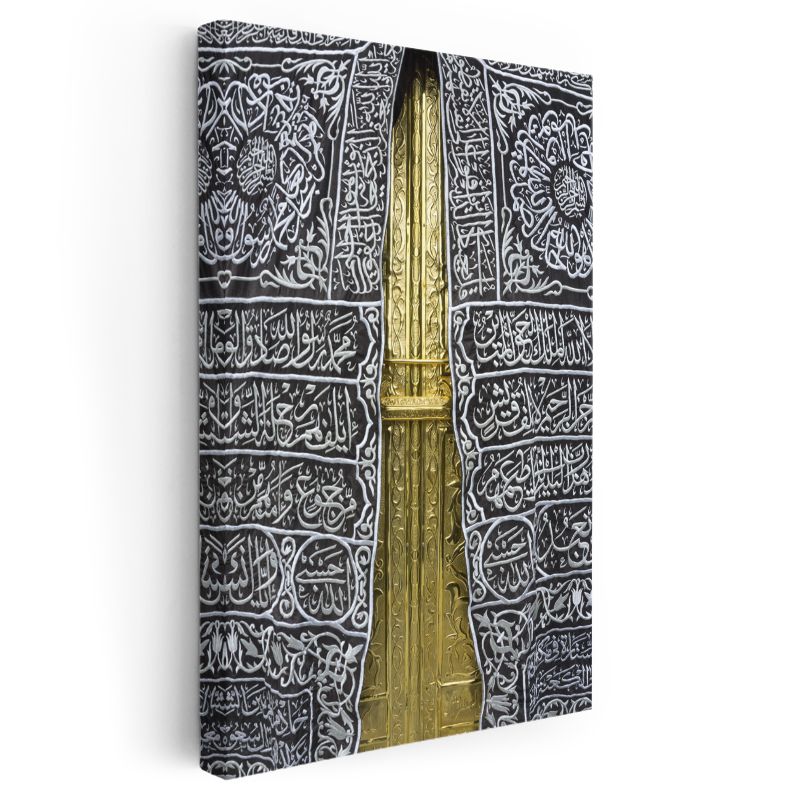 Kabe Örtüsü - Kutsal Kisvenin Zarafeti Kanvas Tablo