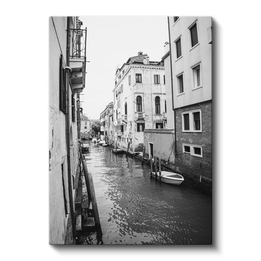 Venedik Kanalları - Nostaljik Sokaklar Kanvas Tablo