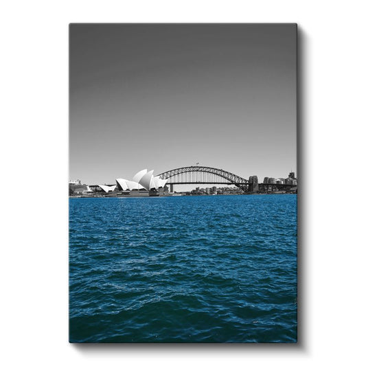 Sydney Opera Binası - İkonik Liman Manzarası Kanvas Tablo