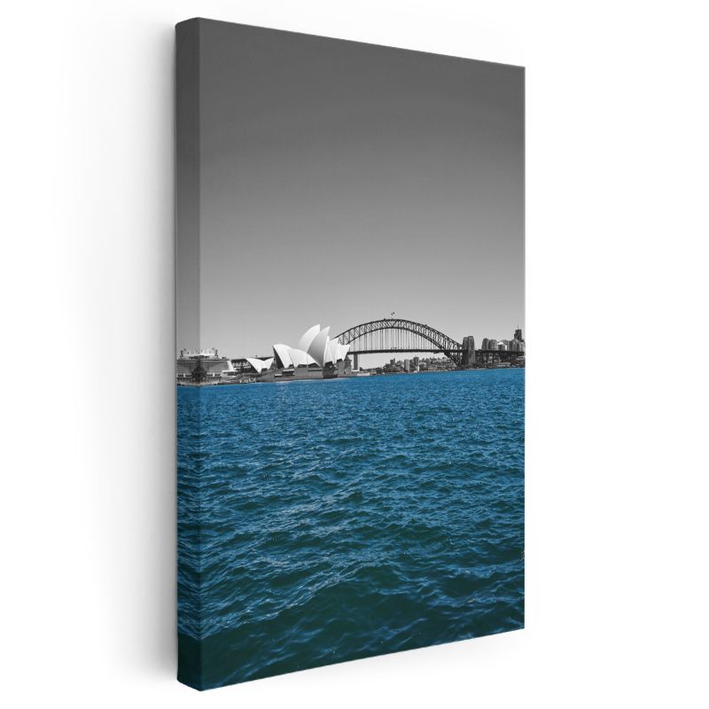 Sydney Opera Binası - İkonik Liman Manzarası Kanvas Tablo