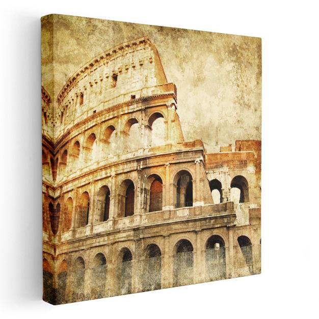 Kolezyum - Roma'nın Antik Amfitiyatrosu Kanvas Tablo