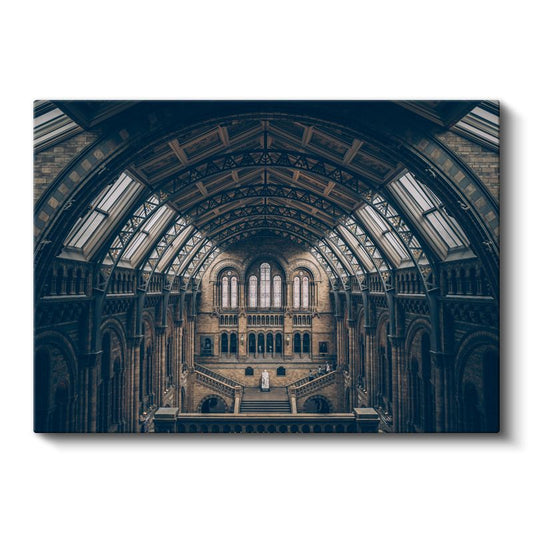 Müze Kubbesi - Tarihi İç Mekan Kanvas Tablo