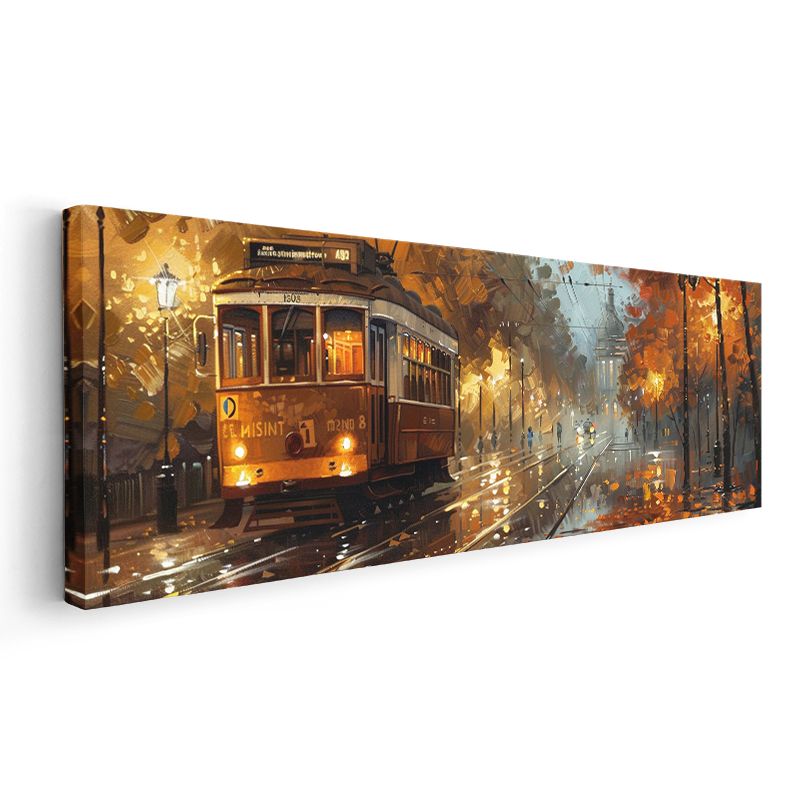 Venedik Gondolları - Gün Batımında Tarihi Yapılar Kanvas Tablo