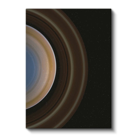 Satürn - Görkemli Halkaları ile Uzayın İncisi Kanvas Tablo