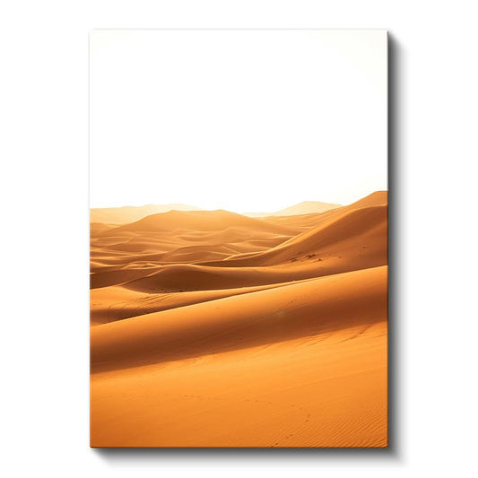 Altın Çöl - Kumların Sonsuz Dalgalanışı Kanvas Tablo