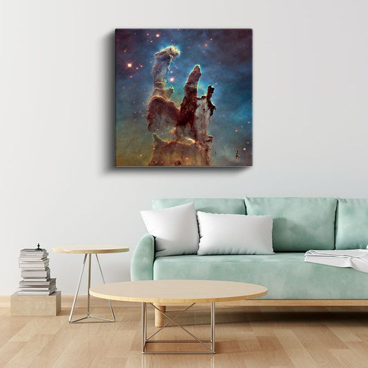 Yaratılış Sütunları - Kozmik Nebula Kanvas Tablo
