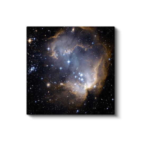 Yıldız Doğumu - Parlayan Nebula Kanvas Tablo