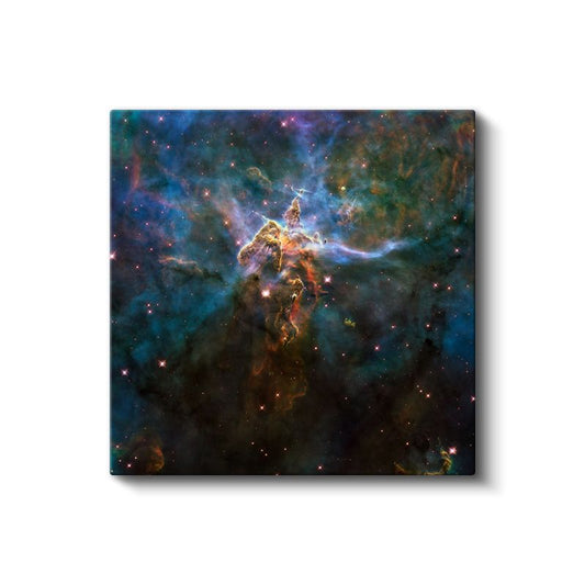 Mistik Nebula - Renkli Kozmik Bulutlar Kanvas Tablo