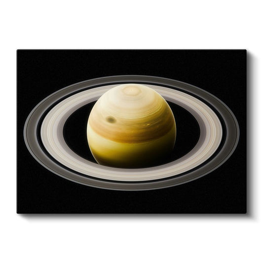 Satürn - Halkalı Gezegen Kanvas Tablo