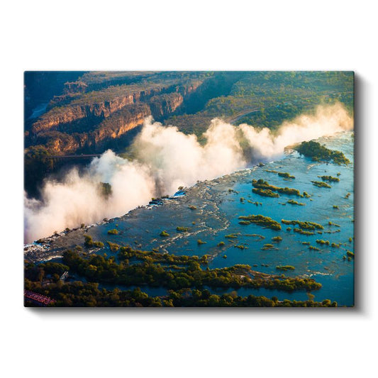 Victoria Şelalesi - Doğanın Muhteşem Gücü Kanvas Tablo