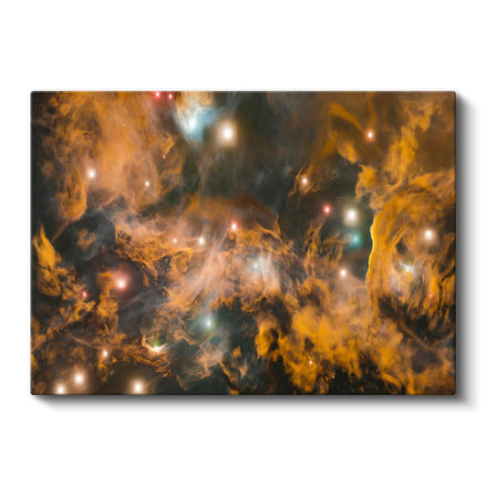 Kozmik Bulut - Yıldız Doğumunun Renkleri Kanvas Tablo