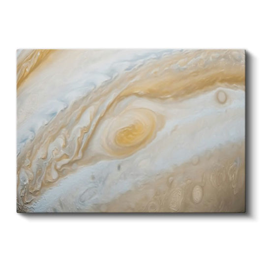 Jüpiter Detayları - Gaz Devinin Büyüleyici Yüzeyi Kanvas Tablo