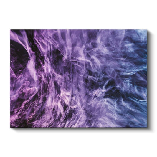 Mor Dalga - Mistik Sıvı Hareketleri Kanvas Tablo