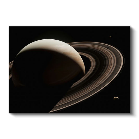 Satürn - Görkemli Halkaları ile Gaz Devi Kanvas Tablo
