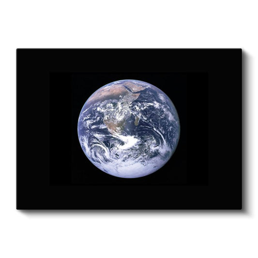 Mavi Gezegen - Dünya'nın Uzaydan Görünümü Kanvas Tablo