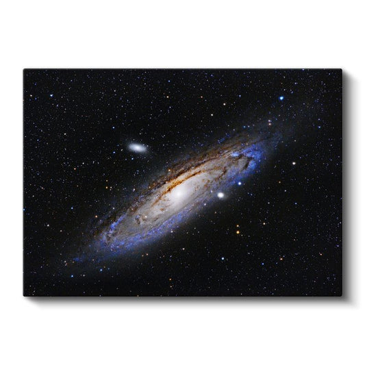 Andromeda Galaksisi - Yıldızlarla Dolu Spiral Galaksi Kanvas Tablo