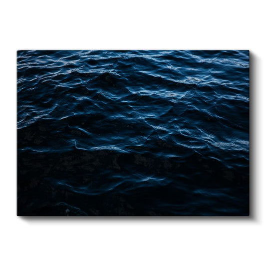 Derin Sular - Okyanus Dalgalarının Hipnotize Edici Görüntüsü Kanvas Tablo
