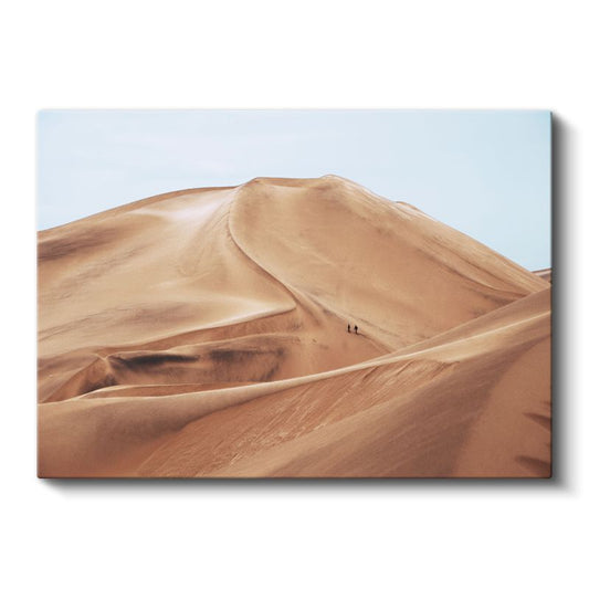 Çöl Tepeleri - Altın Kumların Büyüleyici Dansı Kanvas Tablo